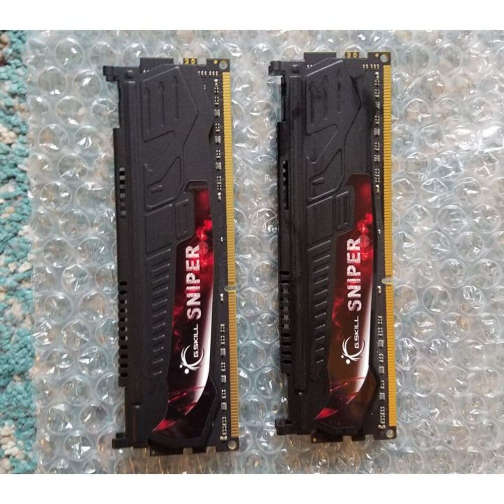 G.Skill 8GB (2x4GB) DDR3 PC3-12800 1600MHz Sniper Desktop RAM Kit
